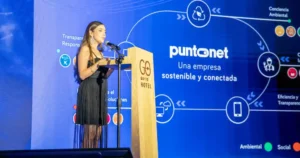 memoria de sostenibilidad de Puntonet Ecuador