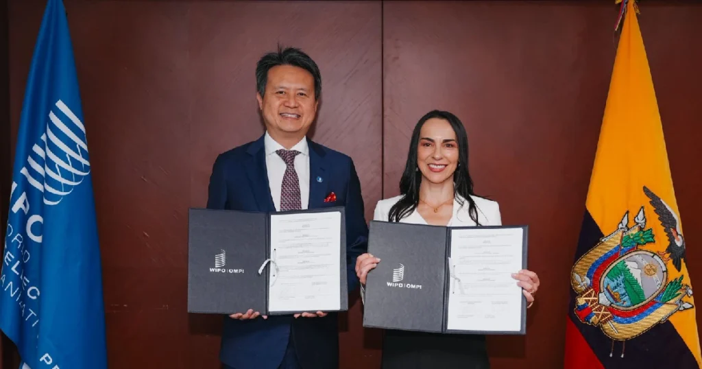Ecuador y OMPI consolidan cooperación en innovación y sostenibilidad.